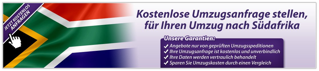 Umzugsanfrage Südafrika